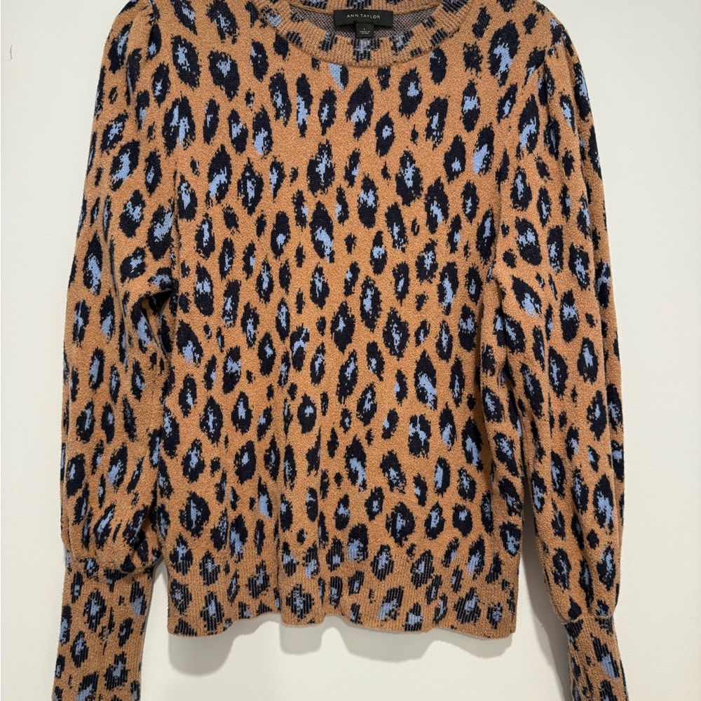 Leopard Print Sweater